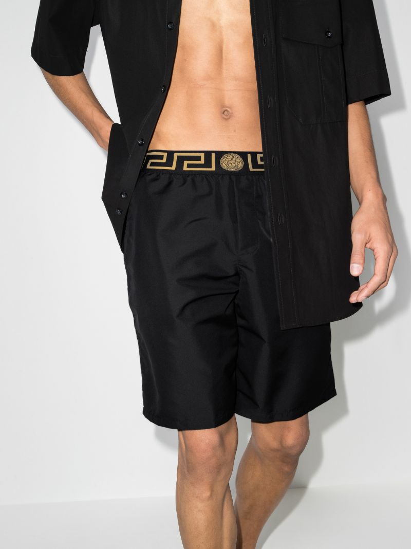 Greca Border Board Swim Shorts