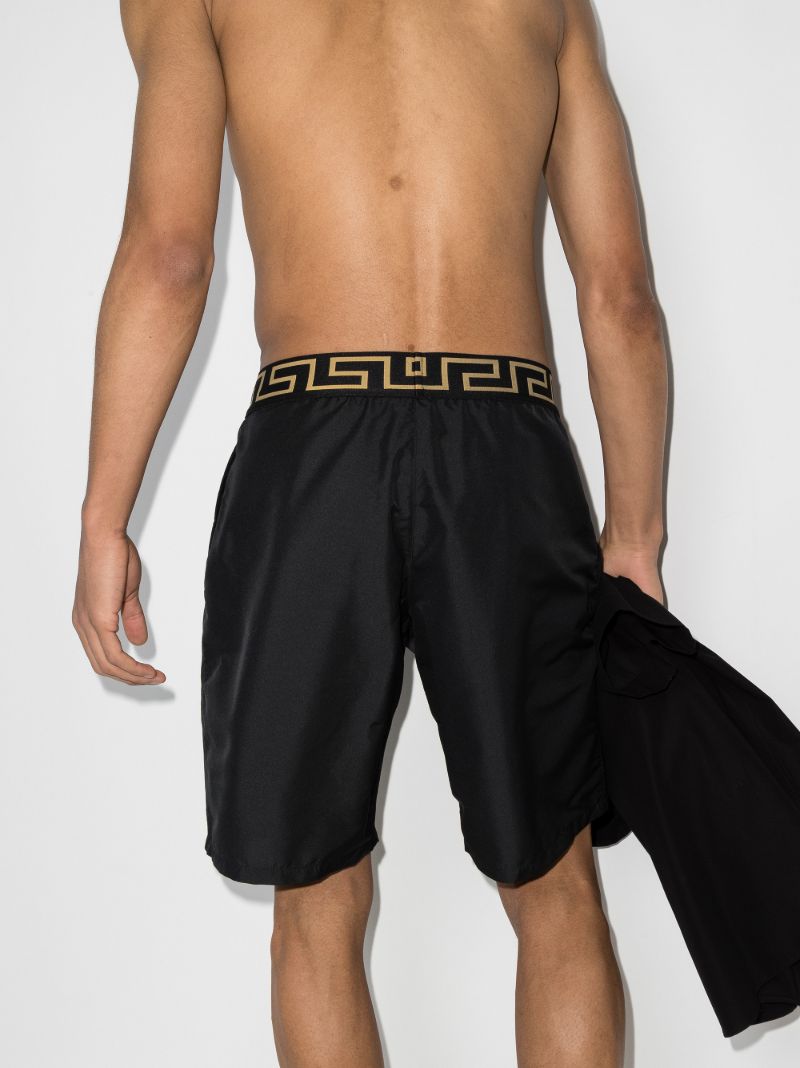 Greca Border Board Swim Shorts