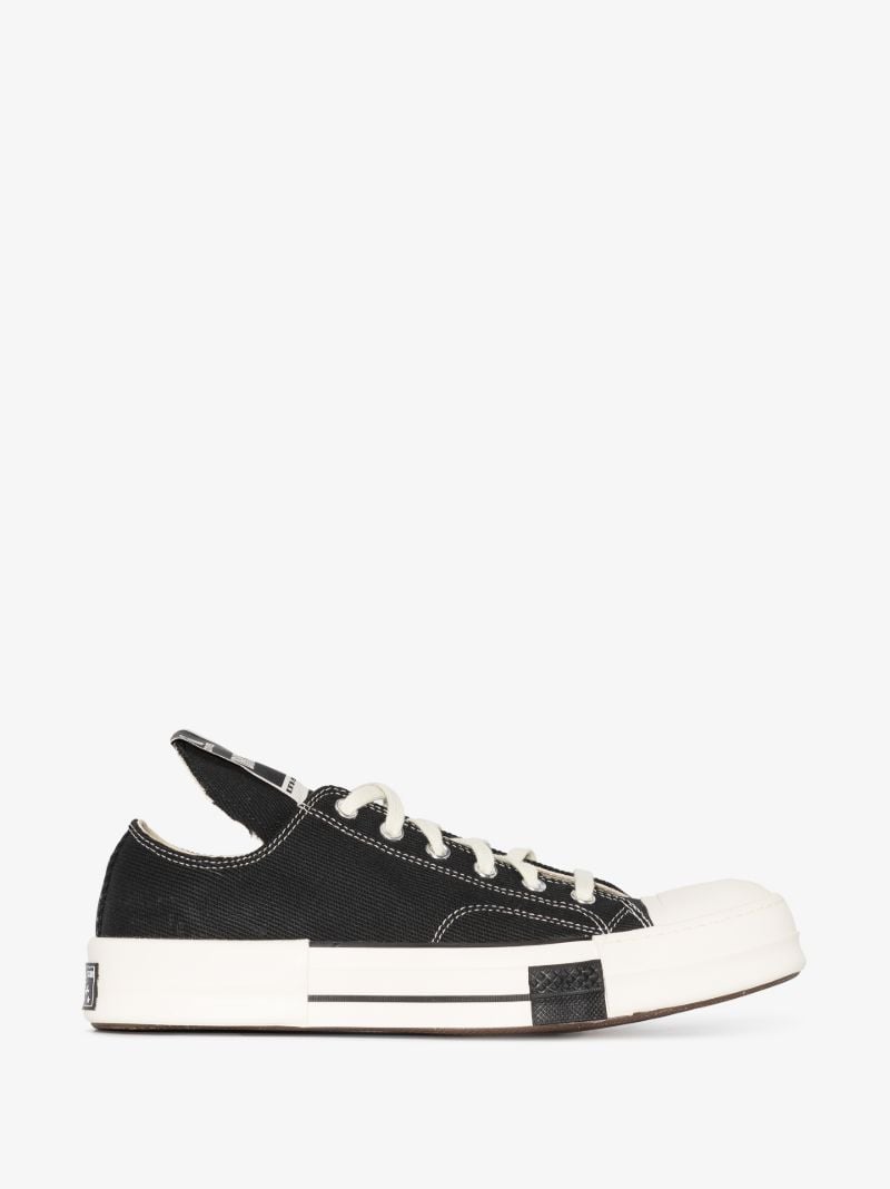 X Converse Black Drkstar Chuck 70 Ox Low Top Sneakers