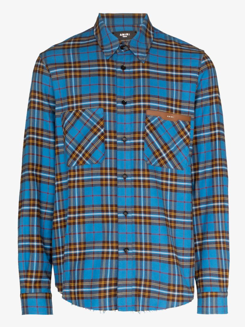 Logo Checked Flannel Shirt