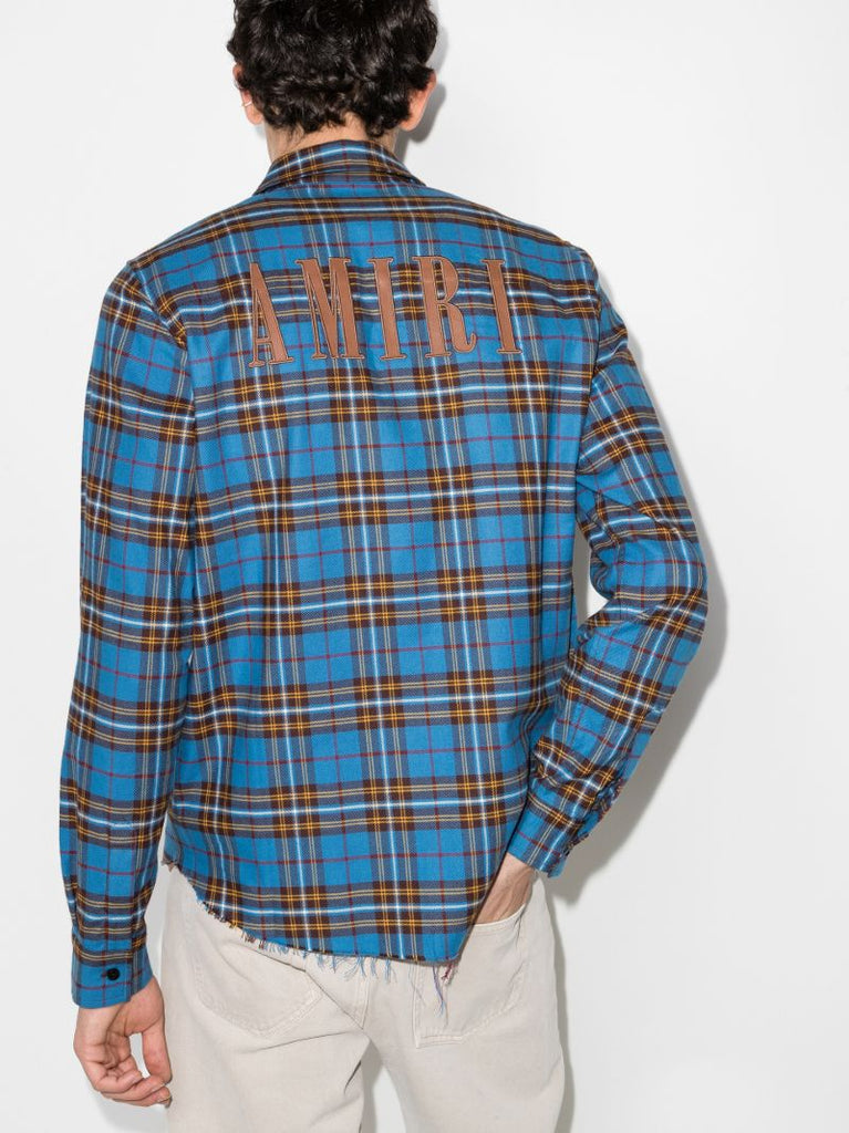 Logo Checked Flannel Shirt