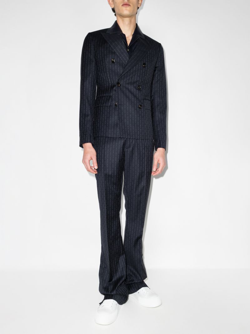Repeat Double-breasted Wool Blazer