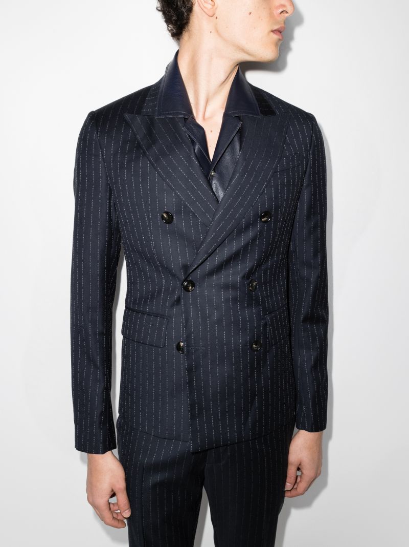 Repeat Double-breasted Wool Blazer