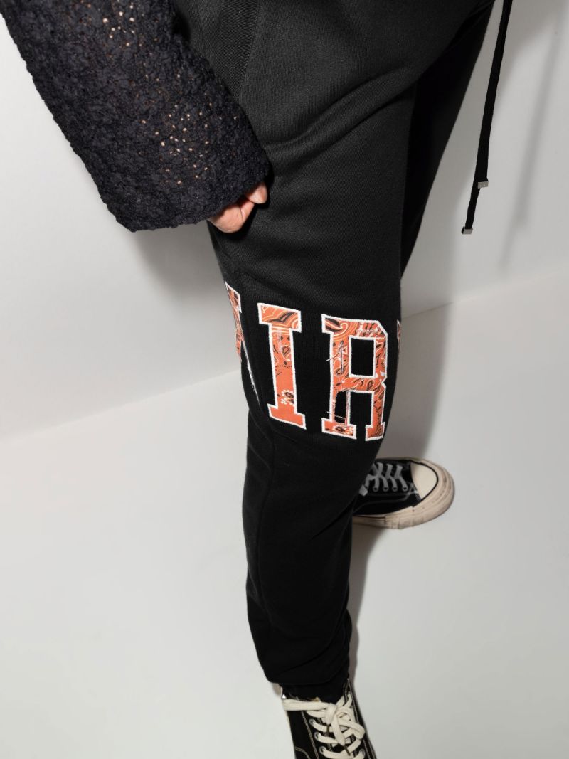 Bandana Logo Cotton Track Pants