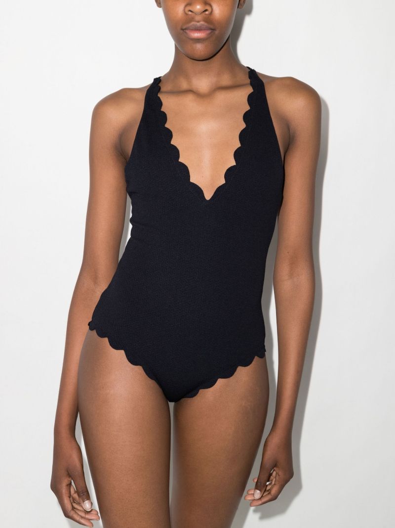 Clean North Scalloped Swimsuit