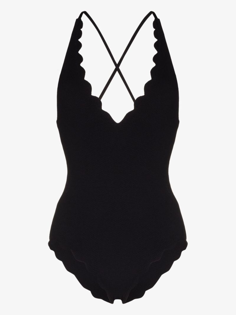 Clean North Scalloped Swimsuit