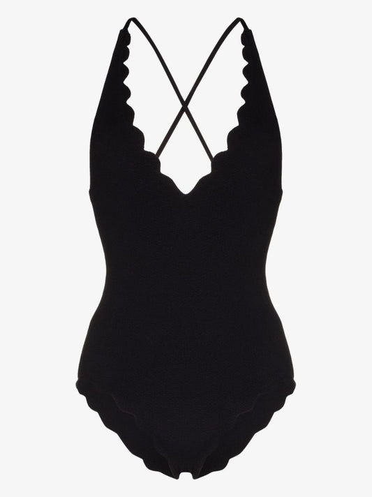 Clean North Scalloped Swimsuit