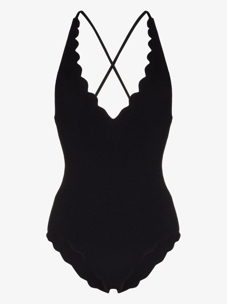 Clean North Scalloped Swimsuit