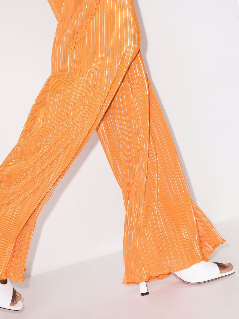 Briella PlissÃ_x0083_Â© Wide Leg Trousers