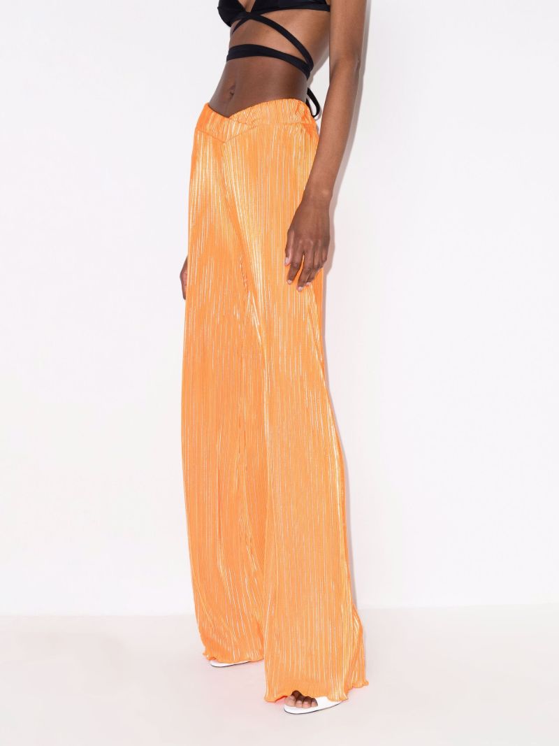 Briella PlissÃ_x0083_Â© Wide Leg Trousers