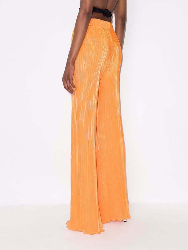 Briella PlissÃ_x0083_Â© Wide Leg Trousers