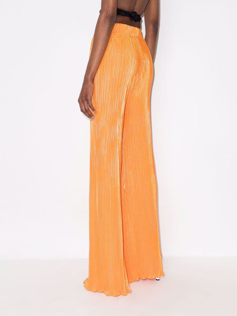 Briella PlissÃ_x0083_Â© Wide Leg Trousers