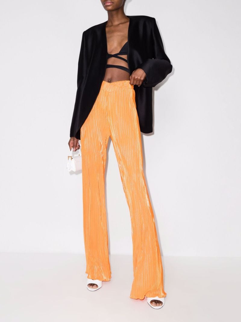Briella PlissÃ_x0083_Â© Wide Leg Trousers