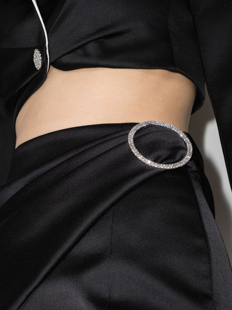Crystal Ring Mini Skirt