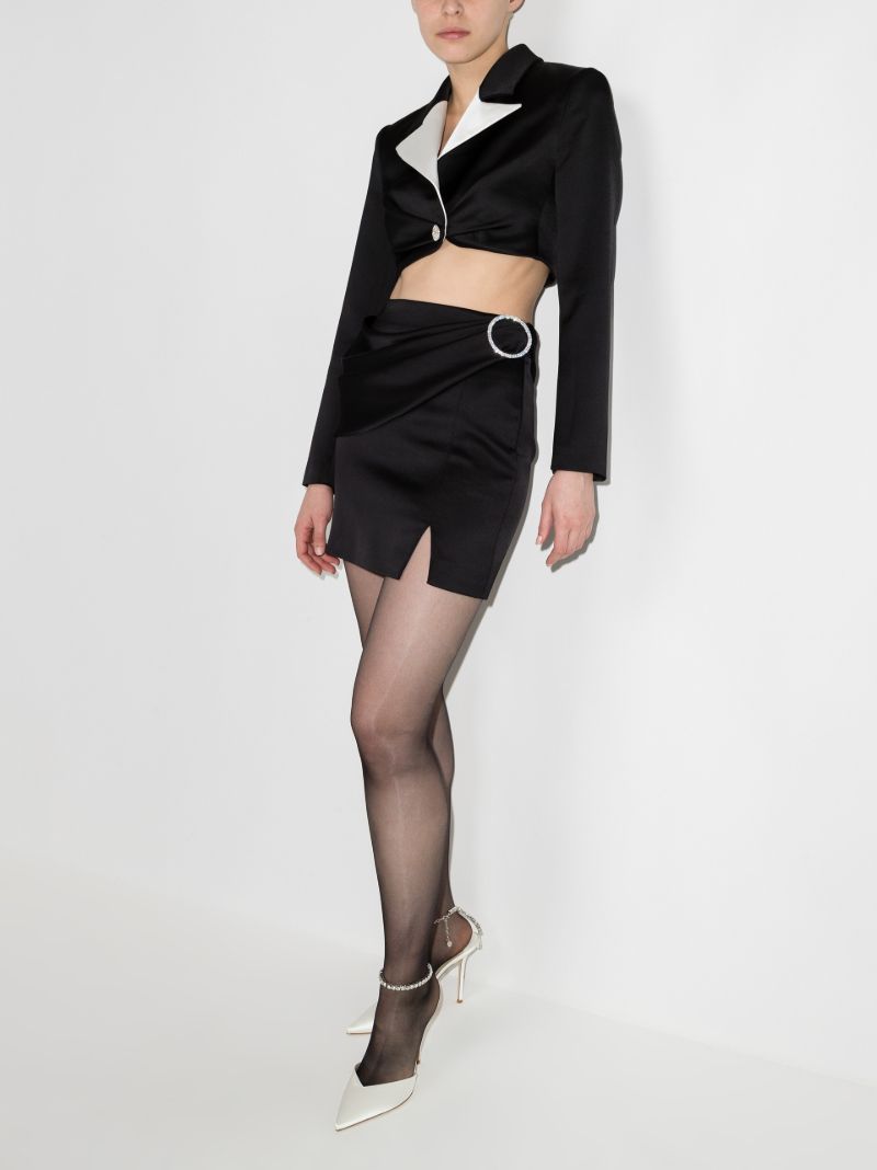 Crystal Ring Mini Skirt