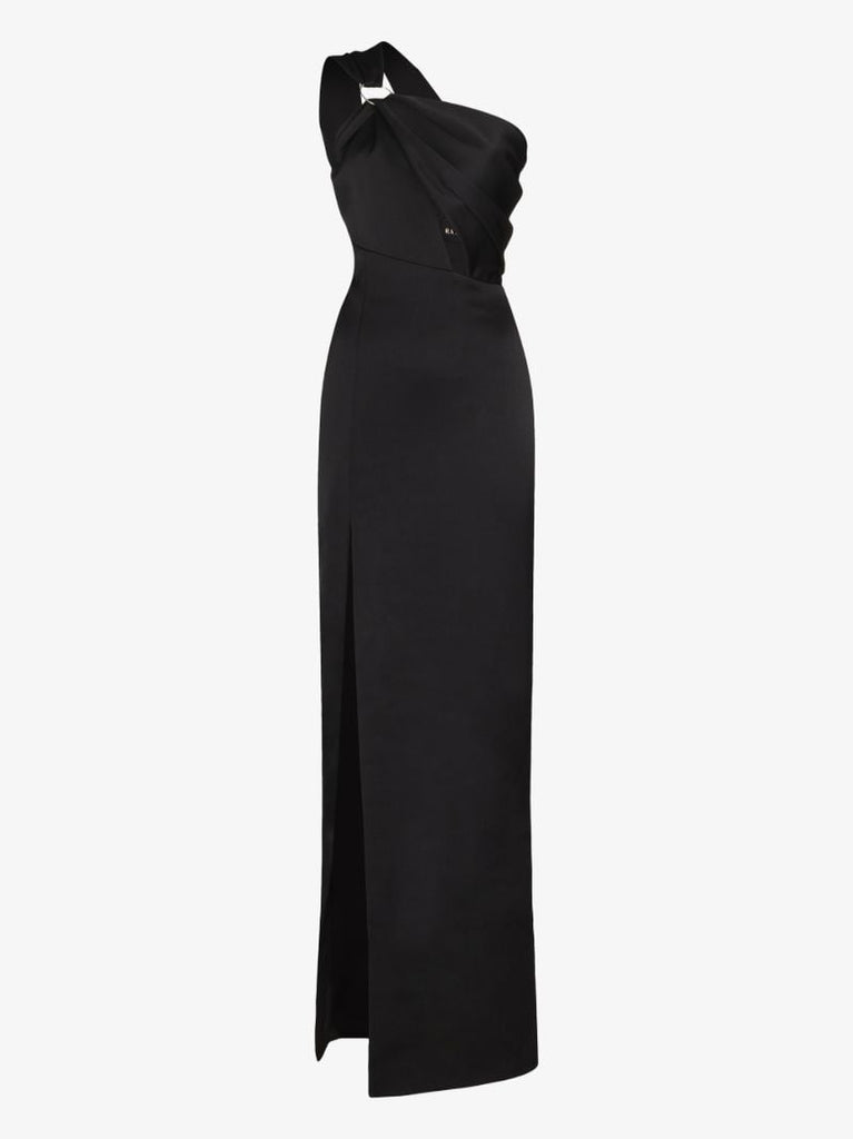 Asymmetric Cutout Maxi Dress