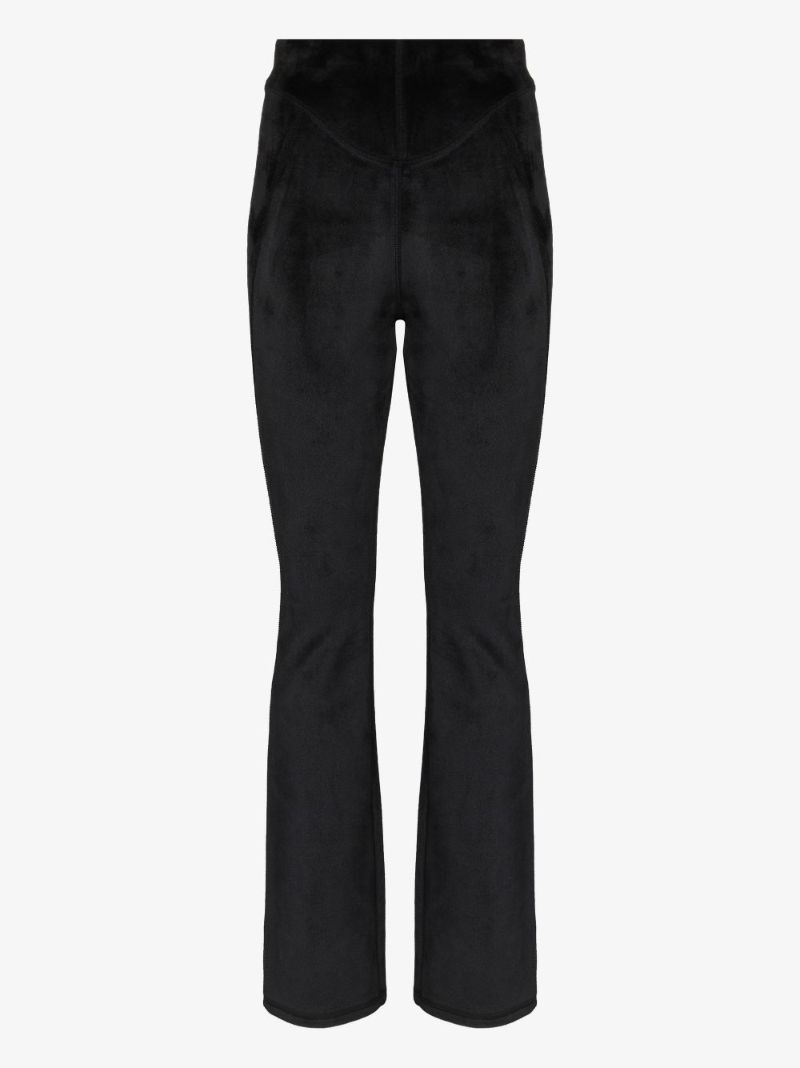 High-waisted Flared Trousers