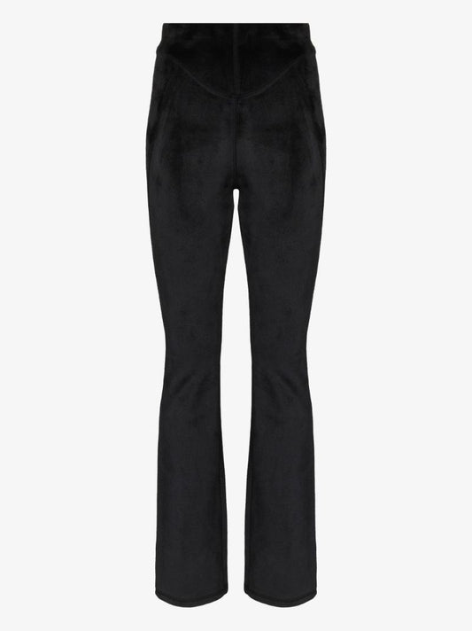 High-waisted Flared Trousers