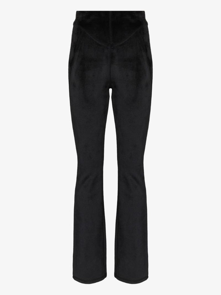 High-waisted Flared Trousers