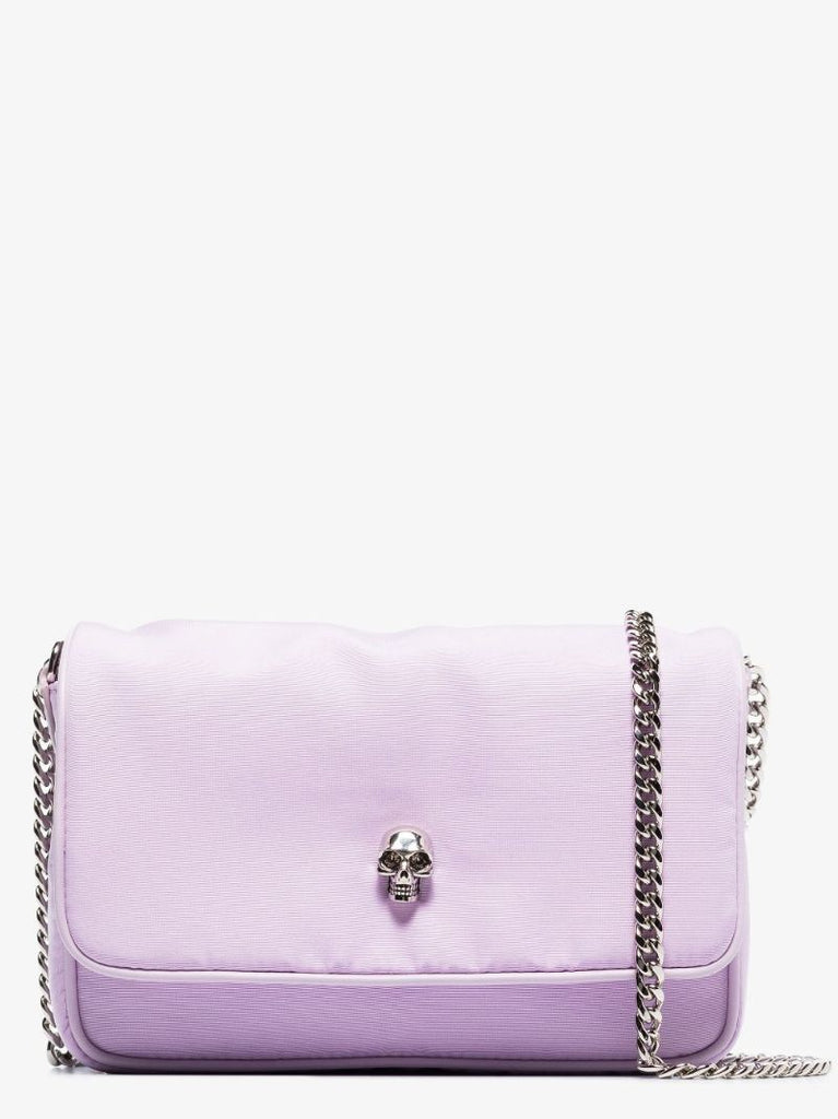 Purple Skull Small Cross Body Bag