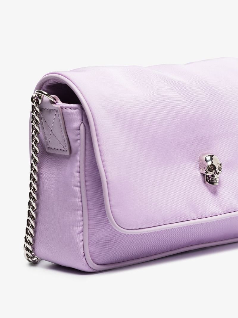 Purple Skull Small Cross Body Bag