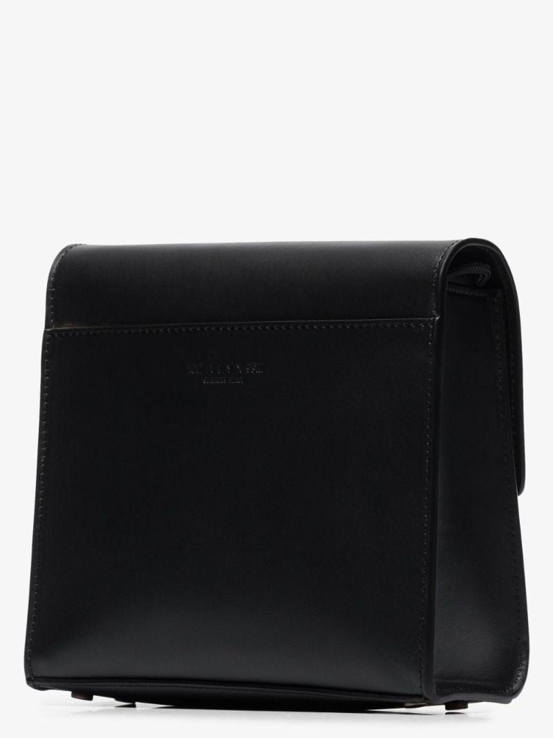 Buckle-fastened Shoulder Bag