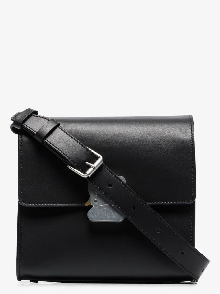 Buckle-fastened Shoulder Bag