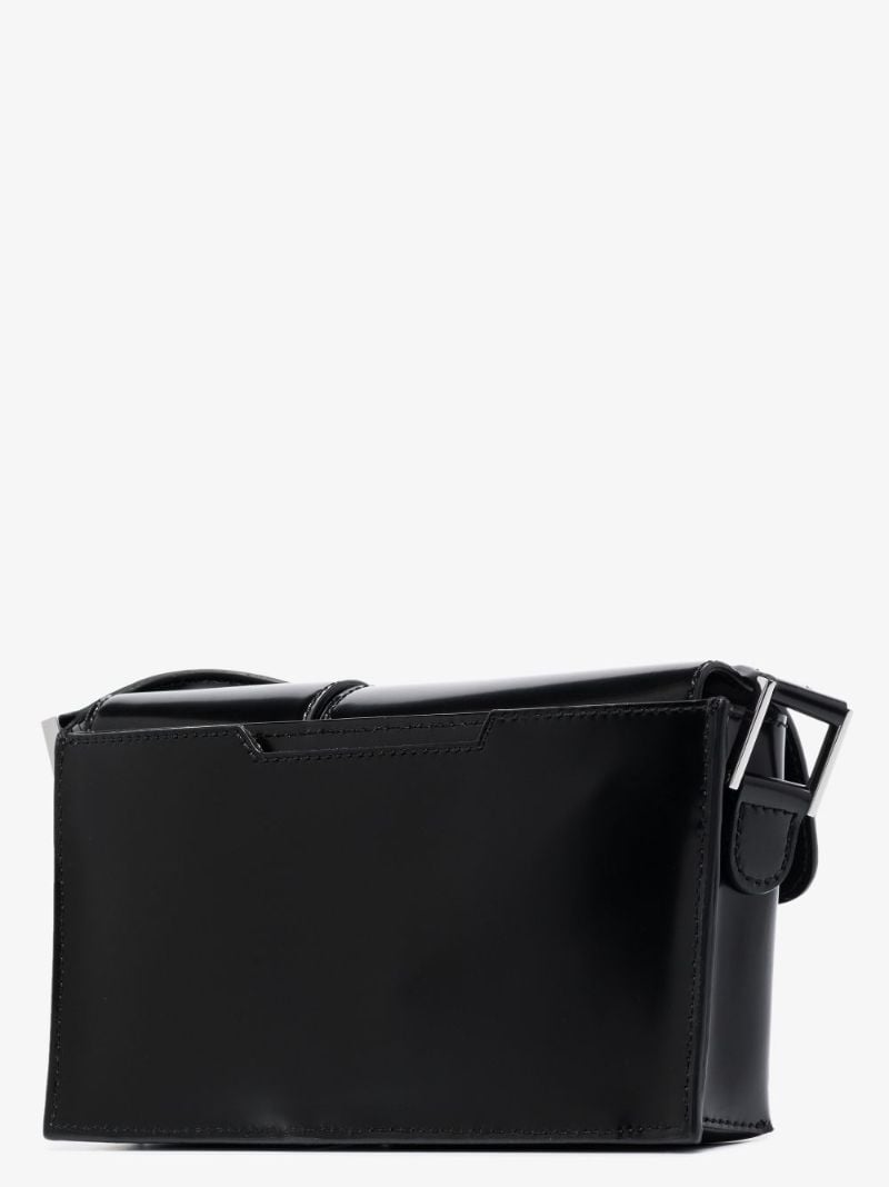 Black Baby Billy Leather Shoulder Bag