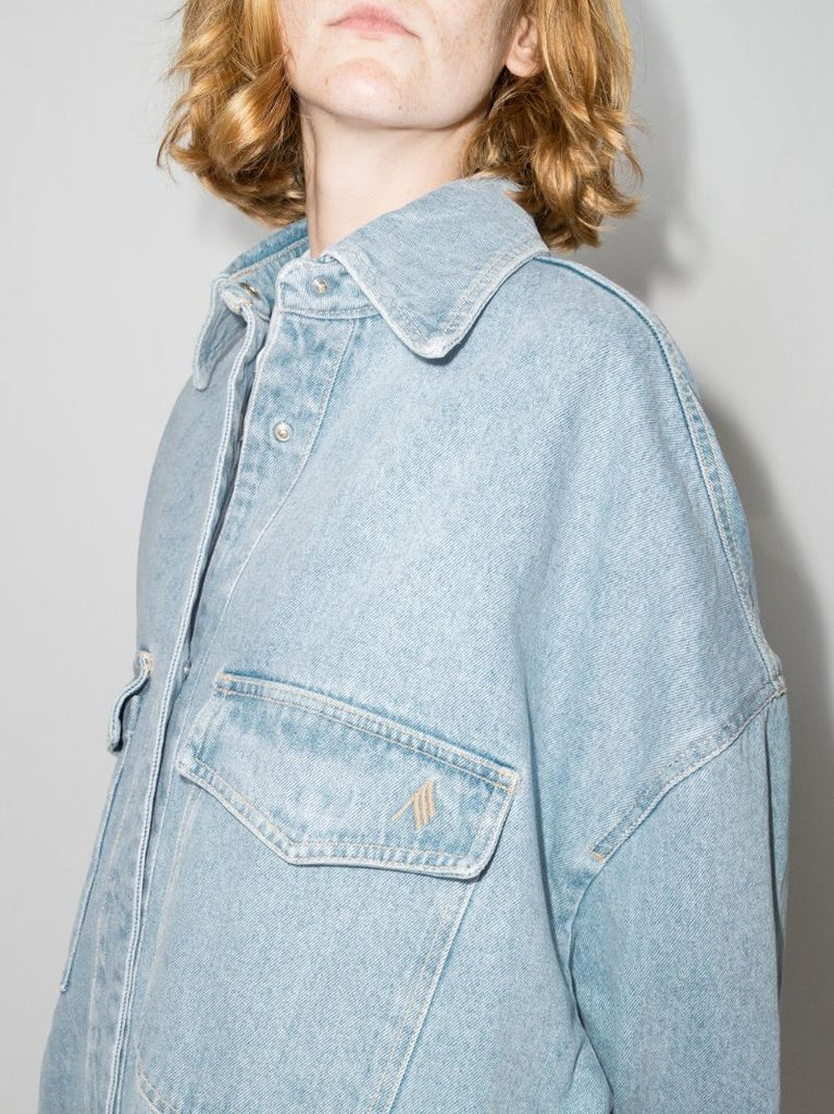 Oversized Denim Shirt Jacket