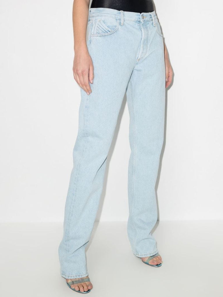 Straight Leg Boyfriend Jeans