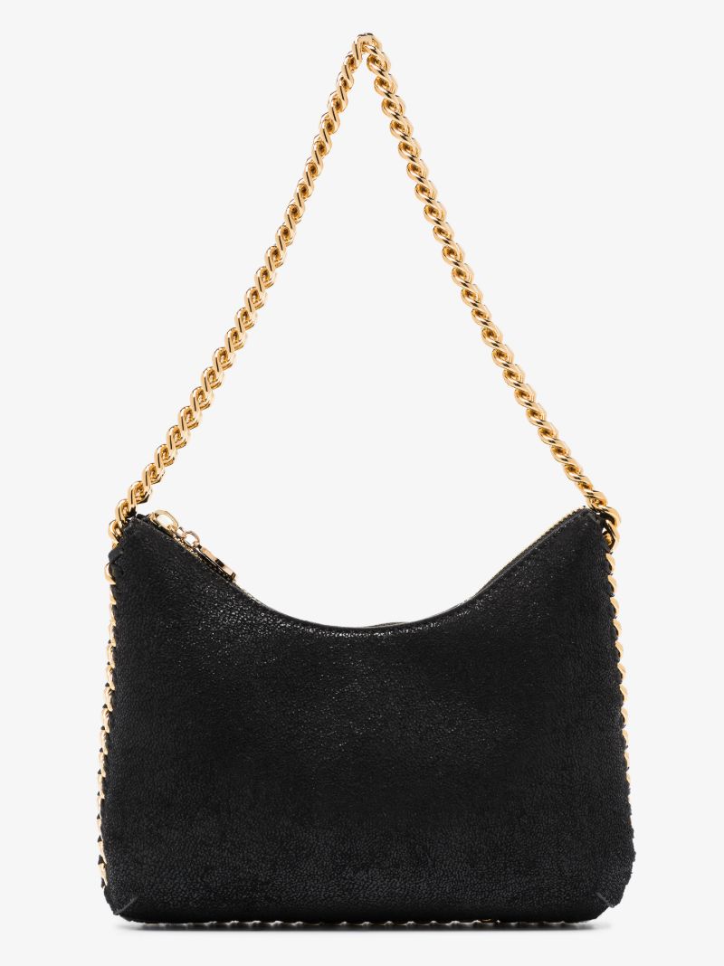 Black Falabella Mini Shoulder Bag