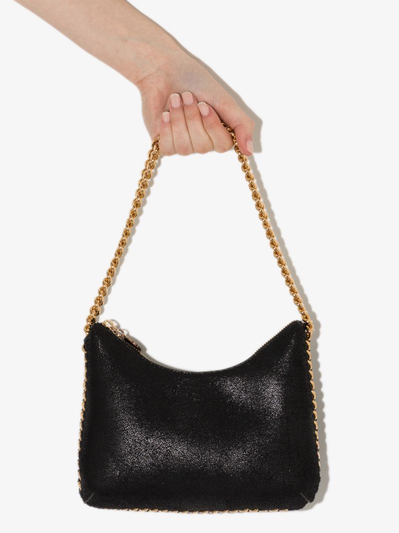 Black Falabella Mini Shoulder Bag