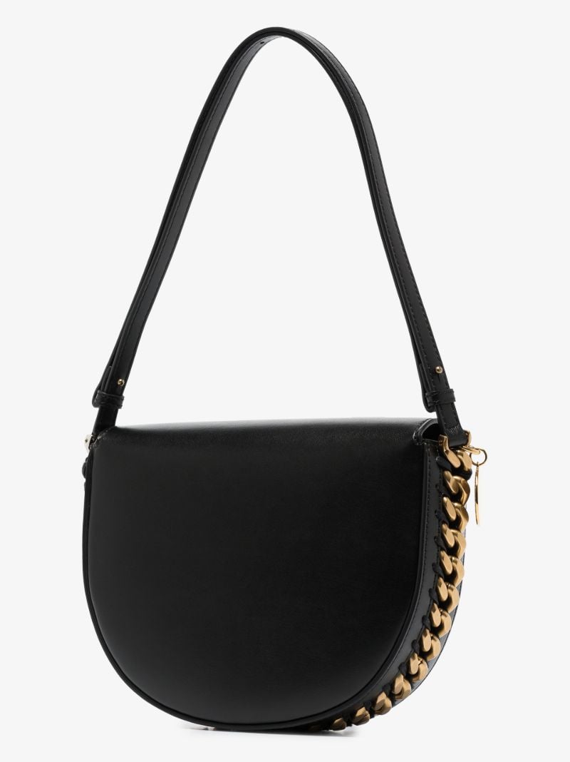 Black Frayme Medium Shoulder Bag
