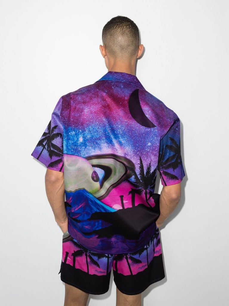 Water Sky Cotton Shirt