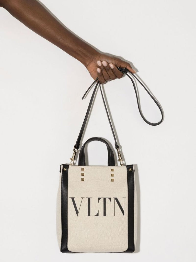 Neutral Vltn Canvas Tote Bag