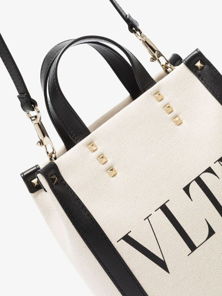 Neutral Vltn Canvas Tote Bag