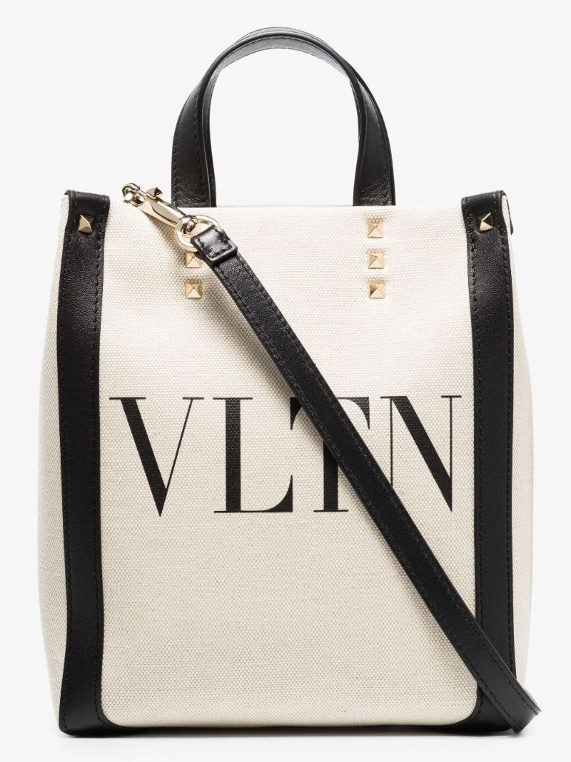 Neutral Vltn Canvas Tote Bag