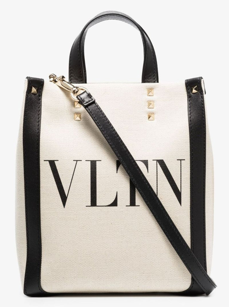 Neutral Vltn Canvas Tote Bag