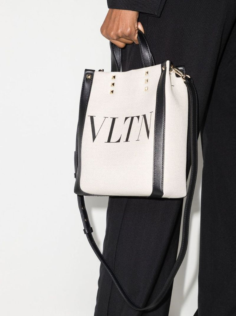 Neutral Vltn Canvas Tote Bag