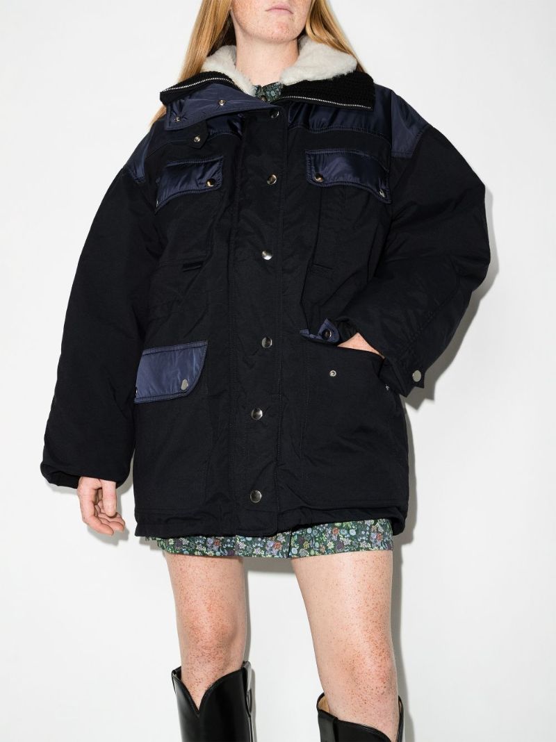 Della Panelled Puffer Jacket