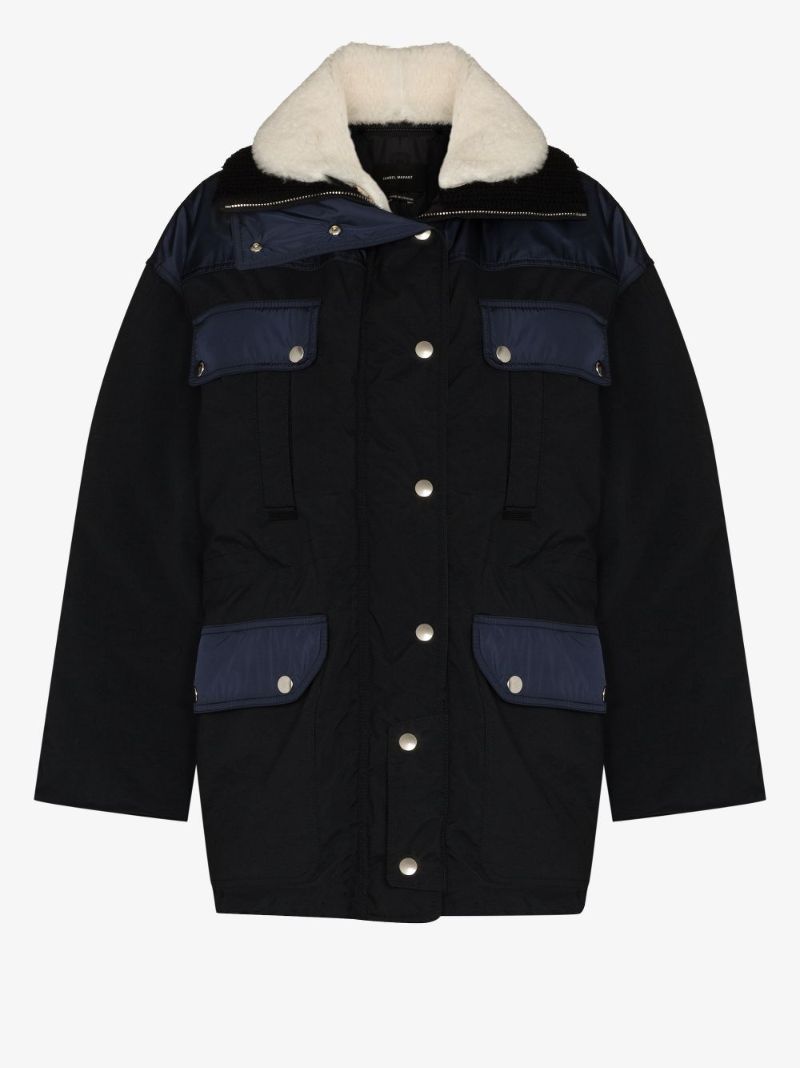 Della Panelled Puffer Jacket