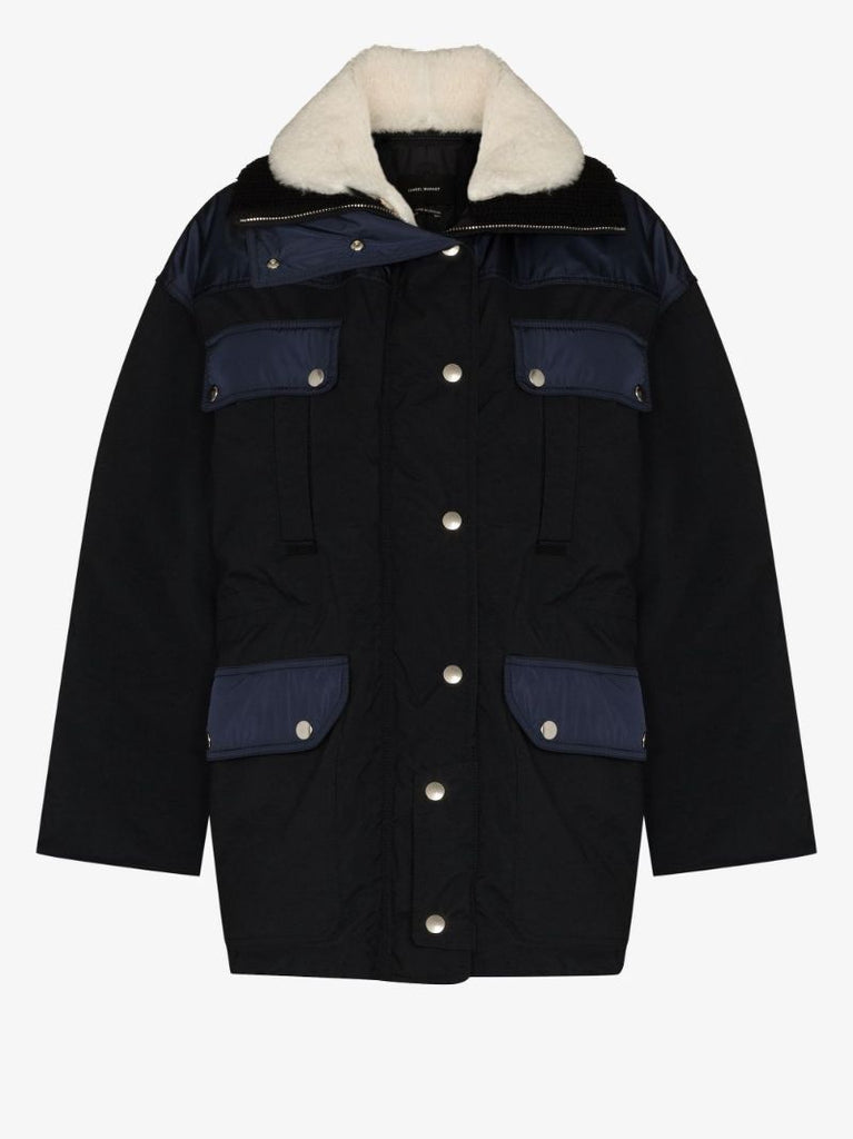 Della Panelled Puffer Jacket