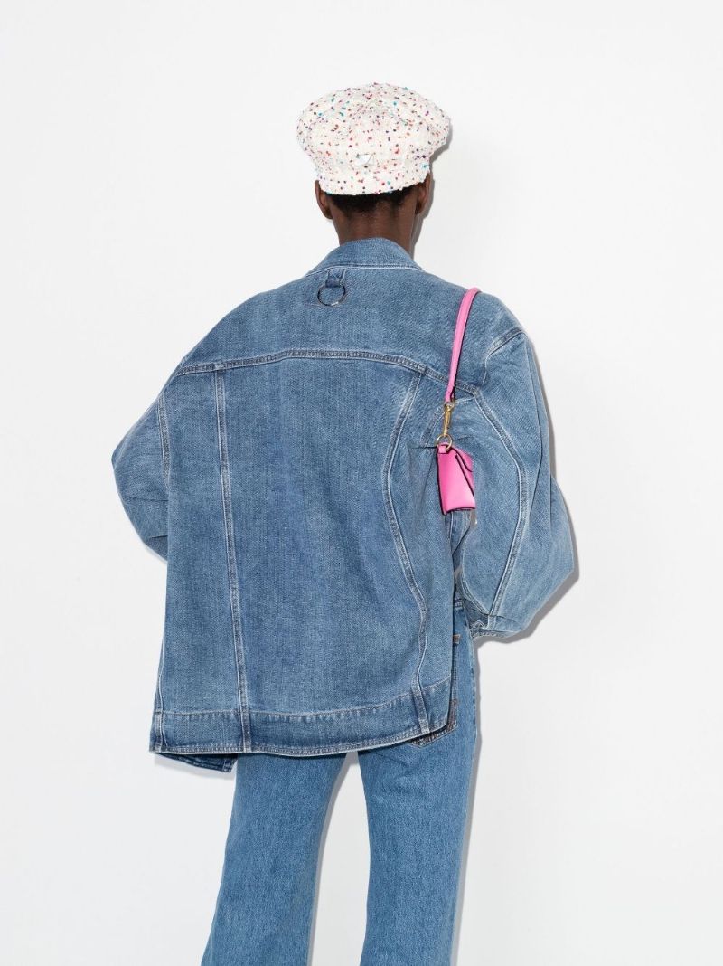 Neutral Roman Stud Tweed Beret