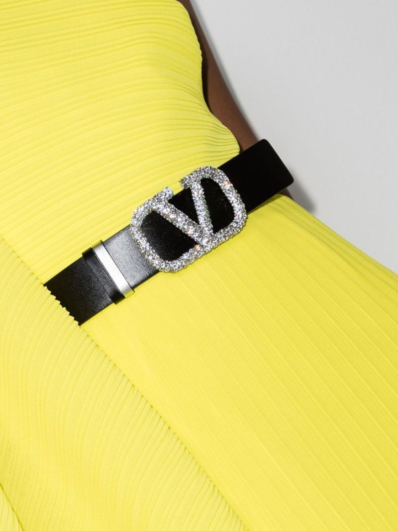 Silver Vlogo Reversible Belt