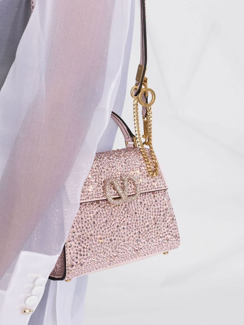 Val Crystal Vlogo Shldr Bag