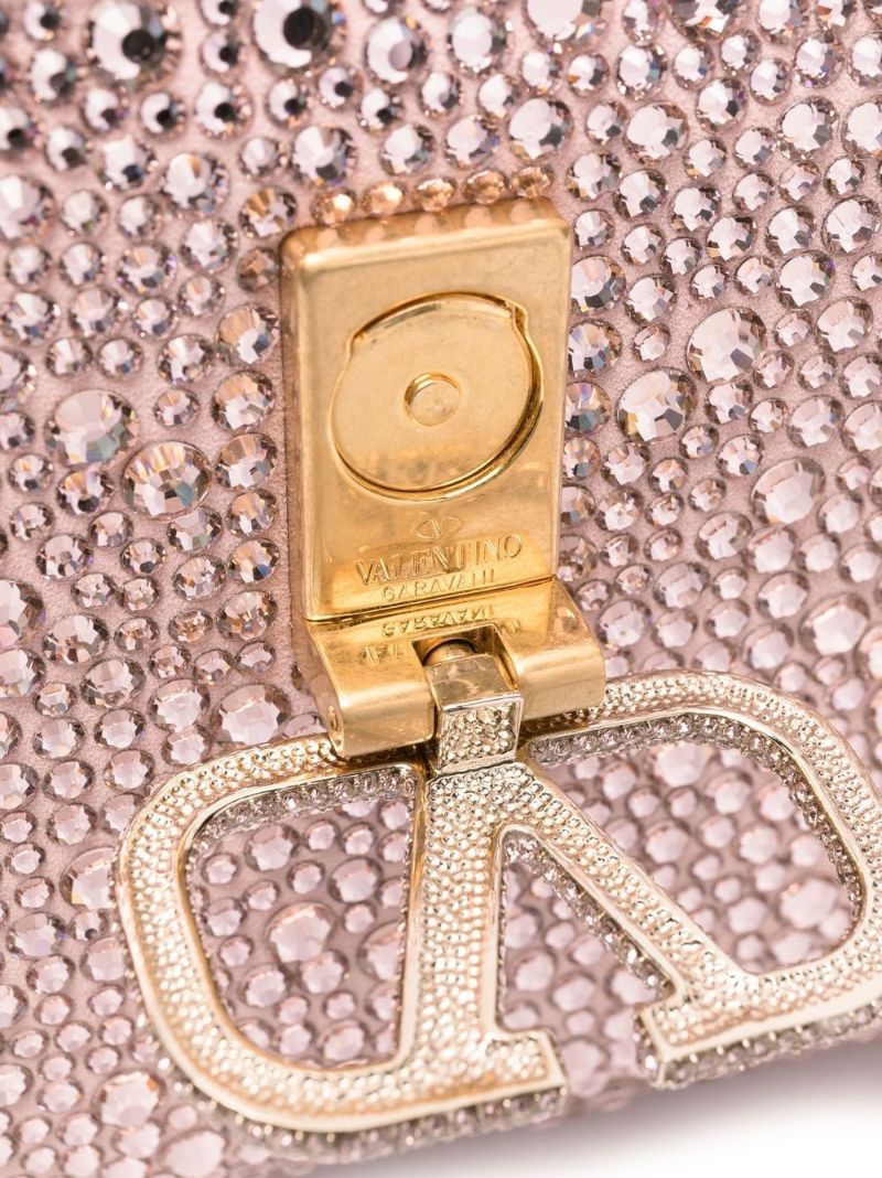 Val Crystal Vlogo Shldr Bag