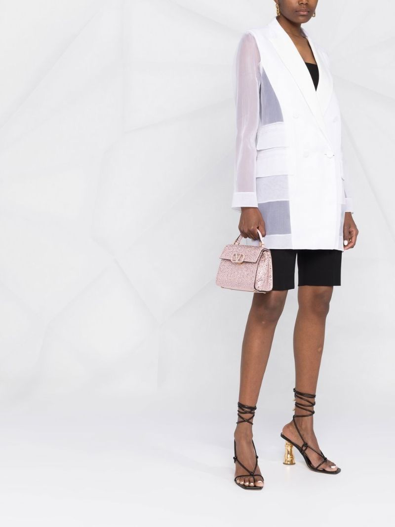Val Crystal Vlogo Shldr Bag