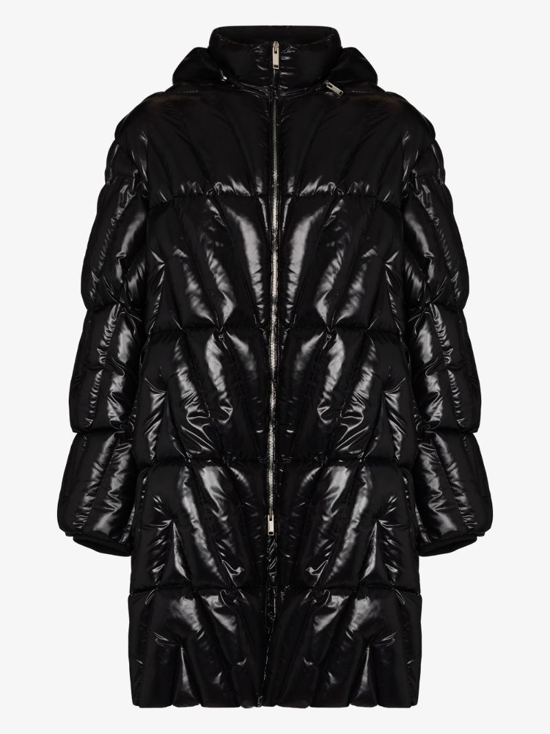 Hooded Quilted Coat