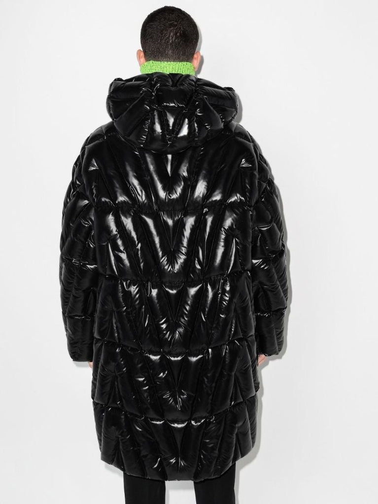 Hooded Quilted Coat