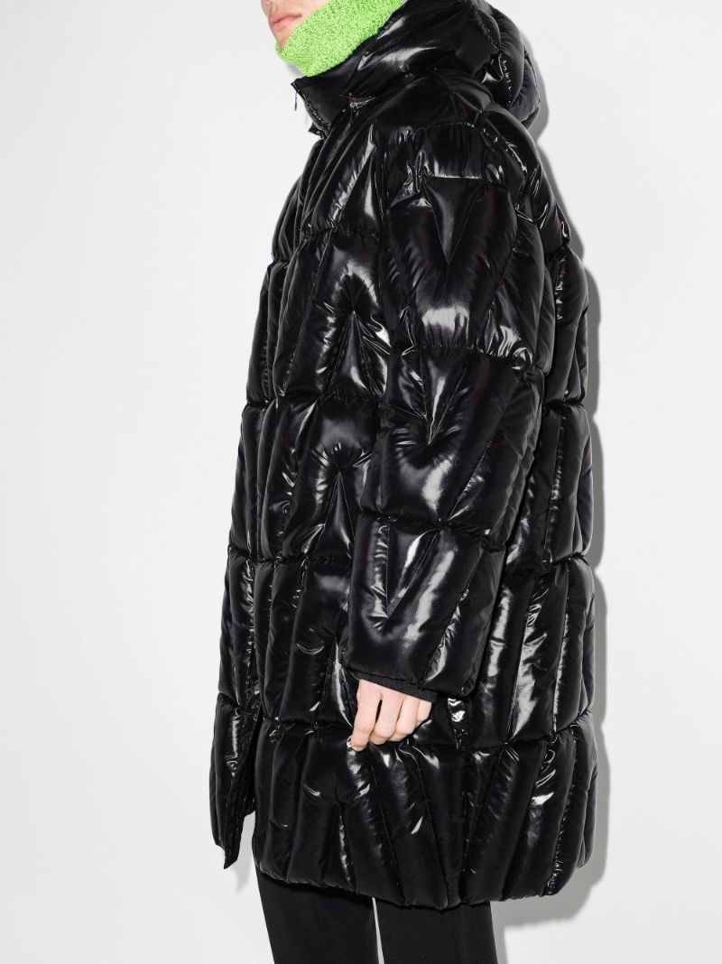 Hooded Quilted Coat